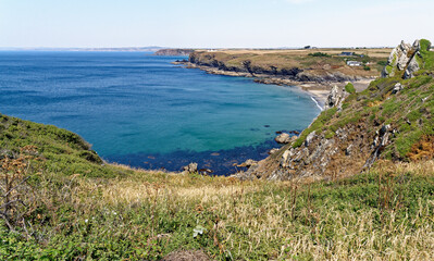 Coastline near Mullion Cove - Cornwall - England