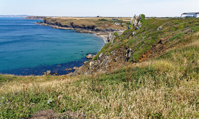 Coastline near Mullion Cove - Cornwall - England