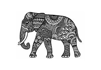 Zendoodle elephant
