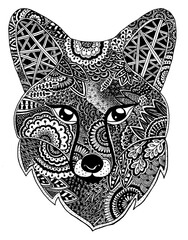 Zendoodle fox