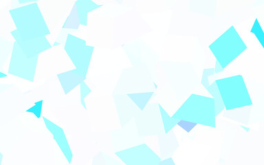 Obraz premium Light BLUE vector pattern with random forms.