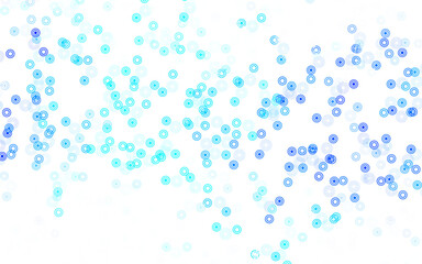 Light BLUE vector backdrop with dots.