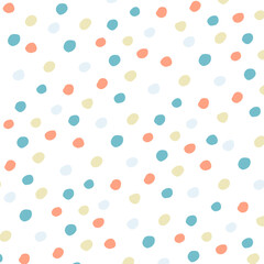 Abstract hand drawn pattern. Background with decorative shapes in doodle style