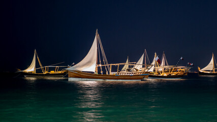 Multiple at the Annual dhow festival in Katara cultural village.