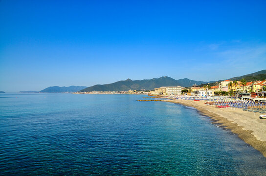 Pietra Ligure, seaside village, Italy