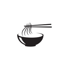 bowl icon logo vector design template