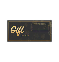 Different Modern birthday card with red giftcode for banner design. giftcode in modern style. Christmas banner. Vector design. Special offer sale template. Coupon ticket card.