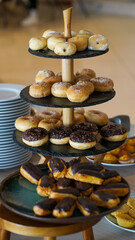 pequeno almoço, bolos, doces, pastel de nata