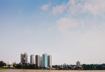 View of the Parque das Nações Indígenas, in Campo Grande, in the capital of Mato Grosso do Sul