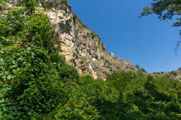 Ruins of medieval fortificated city of Cherven, Bulgaria