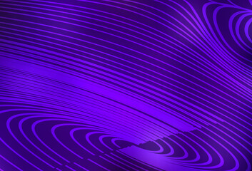 Dark Purple vector background with straight lines.