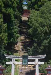 Fototapeta na wymiar 塩釜神社参道