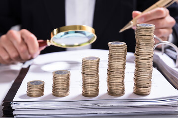 Tax Fraud Investigation Concept