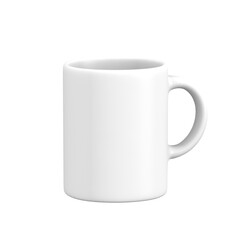 simple Mug cup, 3D illustration