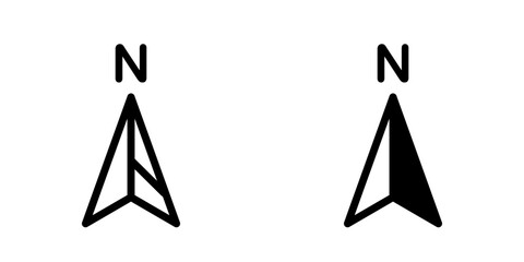 Compass icon template