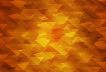 Light Orange vector backdrop with rhombus.