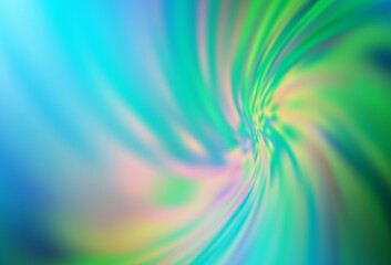 Light Blue, Green vector blurred bright texture.