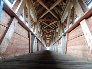 Wooden bridge