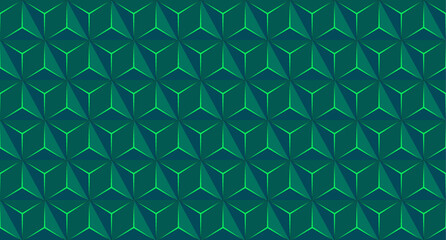 Geometric 3D Pattern, cube seamless pattern, cube texture, Modern geometric texture design. Vector illustration