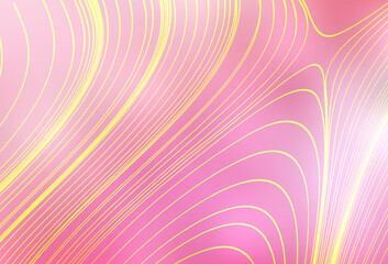 Light Pink vector blurred bright template.