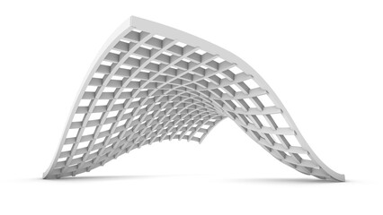 Waffle Structure - Main Perspective 2 © Valentyn