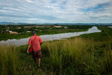 The water collection lagoon guarantees the water supply for the metropolis of Rio de Janeiro. The waters of the Guandy River arrives polluted at the largest water treatment plant in Latin America.