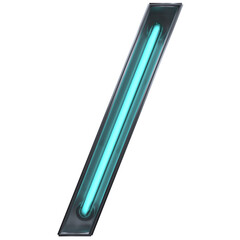 / Neon 3D Alphabet Symbol