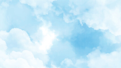 a blue sky with clouds. blue sky and white cloud beautiful background