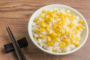 トウモロコシのご飯
