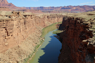 Colorado River in Marble Canyon - Page, Arizona