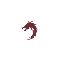 Dragon icon logo design