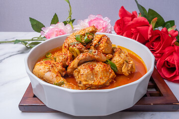 Braised Spicy Chicken - Korean Food