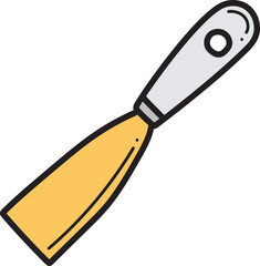 Construction Material Filled Color Icon