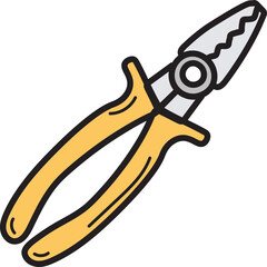 Construction Material Filled Color Icon