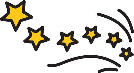 constellation doodle icon