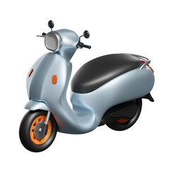 scooter 3d illustration