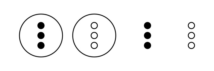 Menu icon vector. web menu sign and symbol. hamburger menu symbol