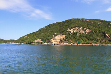the landscape of Pichic Bay hong kong 10 May 2011