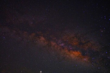 Fototapeta na wymiar Universe filled with stars and galaxy space ,Milky way galaxy. Night sky with stars.