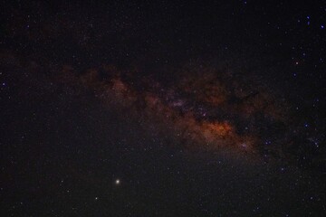 Universe filled with stars and galaxy space ,Milky way galaxy. Night sky with stars.