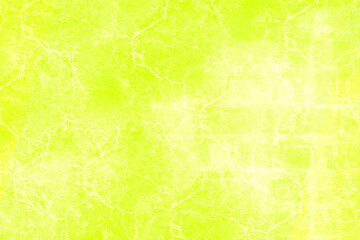 Green color abstract surface texture with cracks