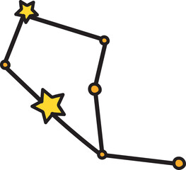 Constellation Line Color Icon