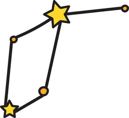 Constellation Line Color Icon