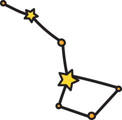 Constellation Line Color Icon