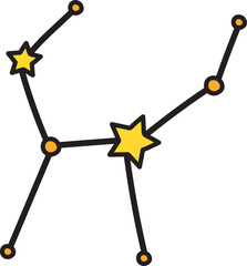 Constellation Line Color Icon
