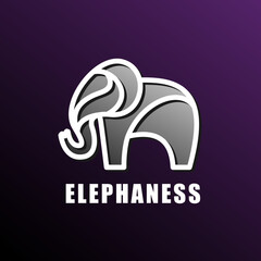 elephant logo graphic design