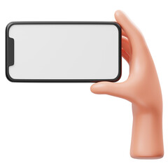 Holding Phone 3D Icon