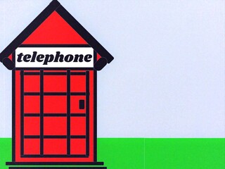 red telephone box