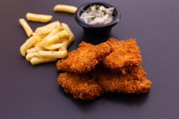 Crispy Finger Fish and Chips