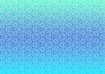Mysterious ethnic pattern background